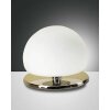 Lampe de table Fabas Luce MORGANA Chrome, 1 lumière