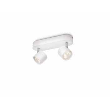 Spot Philips STAR LED Blanc, 2 lumières