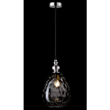 Suspension Honsel Uller Noir, 1 lumière