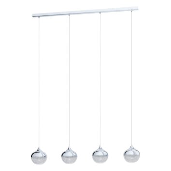 Suspension EGLO MIOGLIA Chrome, 4 lumières