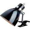 Lampe à clipper Steinhauer SPRING Noir, 1 lumière