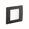 Applique murale d'extérieur Ideal Lux LETI Noir, 1 lumière