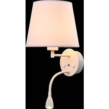 Applique murale Mantra CAICOS LED Blanc, 1 lumière