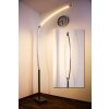 Lampadaire Santa Marta LED Chrome, Nickel mat, 1 lumière