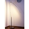 Lampadaire Santa Marta LED Chrome, Nickel mat, 1 lumière