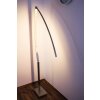 Lampadaire Santa Marta LED Chrome, Nickel mat, 1 lumière