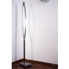 Lampadaire Santa Marta LED Chrome, Nickel mat, 1 lumière