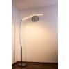 Lampadaire Santa Marta LED Chrome, Nickel mat, 1 lumière