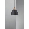 Suspension Design For The People by Nordlux STRAP36 Noir, 1 lumière