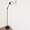 Lampadaire Timola Noir, 1 lumière