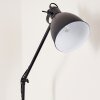 Lampadaire Timola Noir, 1 lumière