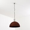 Suspension Kinzua Rouille, Argenté, 1 lumière