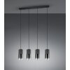 Suspension Trio Leuchten ROBIN Noir, 4 lumières