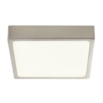 Plafonnier Globo VITOS LED Nickel mat, 1 lumière