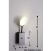 Applique murale Honsel Lina LED