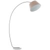 Lampadaire Brilliant Brok Gris, 1 lumière