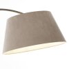 Lampadaire Brilliant Brok Gris, 1 lumière