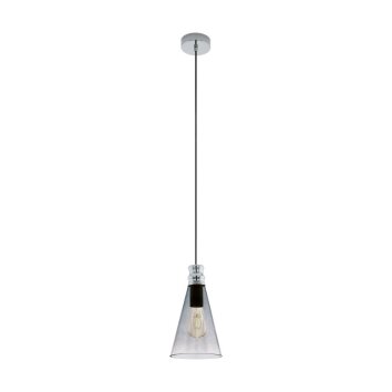 Suspension Eglo FRAMPTON Nickel mat, 1 lumière