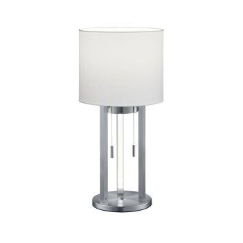 Lampe à poser Trio Leuchten TANDORI Nickel mat, 4 lumières