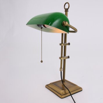 Lampe à poser Steinhauer Ancilla Bronze, 1 lumière