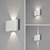 Applique murale d'extérieur Konstsmide Chieri LED Blanc, 2 lumières