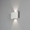 Applique murale d'extérieur Konstsmide Chieri LED Blanc, 2 lumières