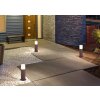 Borne lumineuse Trio Leuchten HOOSIC Rouille, 1 lumière