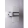 Applique murale Honsel Luz LED Chrome, 1 lumière