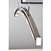 Suspension Honsel Lucy Chrome, Acier inoxydable, 6 lumières