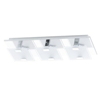 Applique ou plafonnier Eglo VICARO LED Chrome, 3 lumières