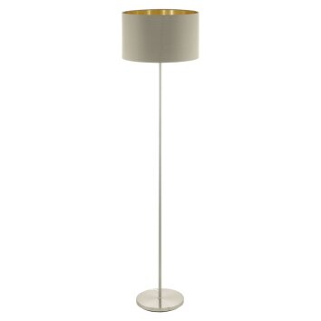 Lampadaire Eglo MASERLO Nickel mat, 1 lumière