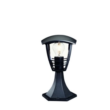 Borne d'éclairage Philips myGarden CREEK Noir, 1 lumière