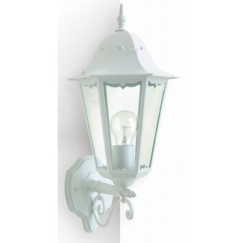 Applique extérieure LUTEC BRISTOL Blanc, 1 lumière