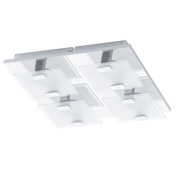 Applique ou plafonnier Eglo VICARO LED Chrome, 4 lumières