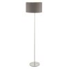 Lampadaire Eglo MASERLO Nickel mat, 1 lumière