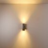 Applique murale Froslev LED Chrome, 2 lumières, Détecteur de mouvement