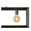 Suspension Lucide THOR Gris, 4 lumières