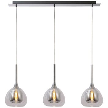 Suspension Brilliant Hadan Chrome, 3 lumières