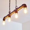 Suspension Kajen Rouille, 4 lumières