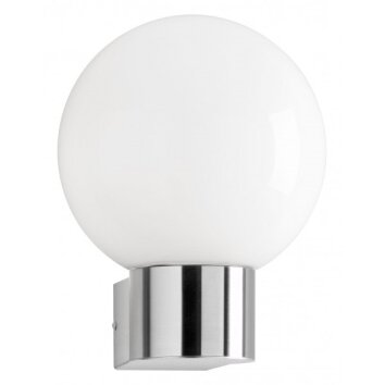 Applique murale CMD Aqua Ball Acier inoxydable, 1 lumière