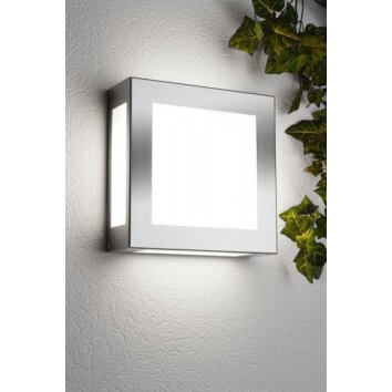 Applique murale CMD Aqua Legendo Acier inoxydable, 1 lumière