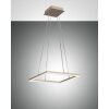 Suspension Fabas Luce Bard LED Or, 1 lumière