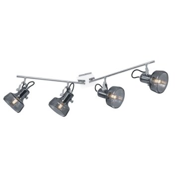 Spot Trio Leuchten KOLANI Chrome, 4 lumières