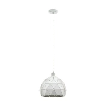 Suspension Eglo ROCCAFORTE Blanc, 1 lumière