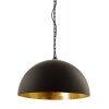 Suspension Steinhauer Semicirkel Noir, 1 lumière