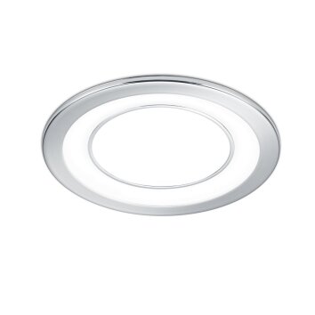 Spot encastrable Trio Leuchten CORE LED Chrome, 1 lumière