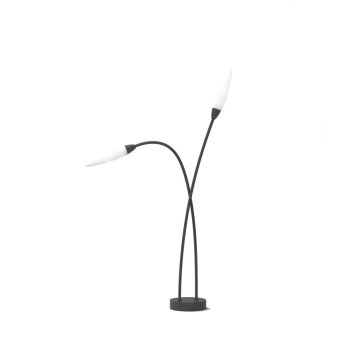 Lampadaire d'extérieur Mantra ESPIGA Gris, 2 lumières