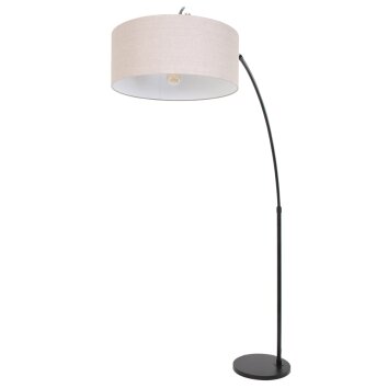 Lampadaire Steinhauer Gramineus Noir, 1 lumière