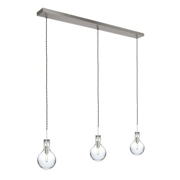 Suspension Steinhauer Elegance Transparent, 1 lumière