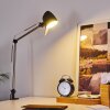 Lampe de table Mildura LED Noir, Blanc, 1 lumière